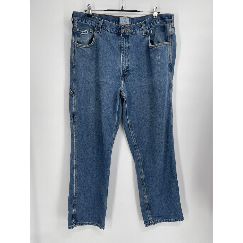 Tyndale 40x30 FRMC Flame Resistant Carpenter Jeans Mens‎ Blue Workwear USA Made